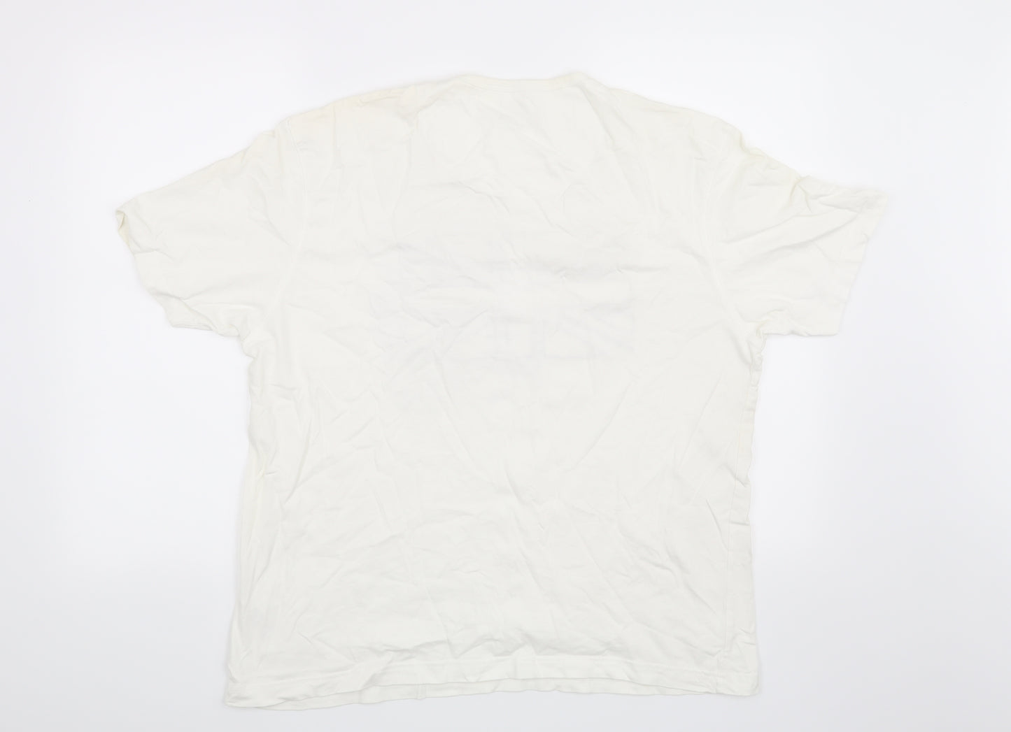 F&F Mens Beige    T-Shirt Size L