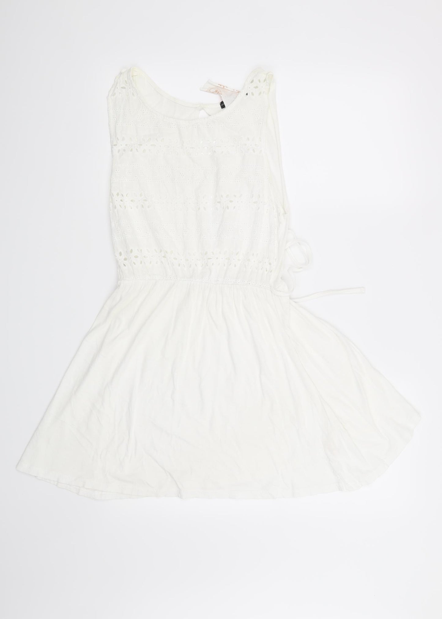 Atmosphere Womens White   T-Shirt Dress  Size 12