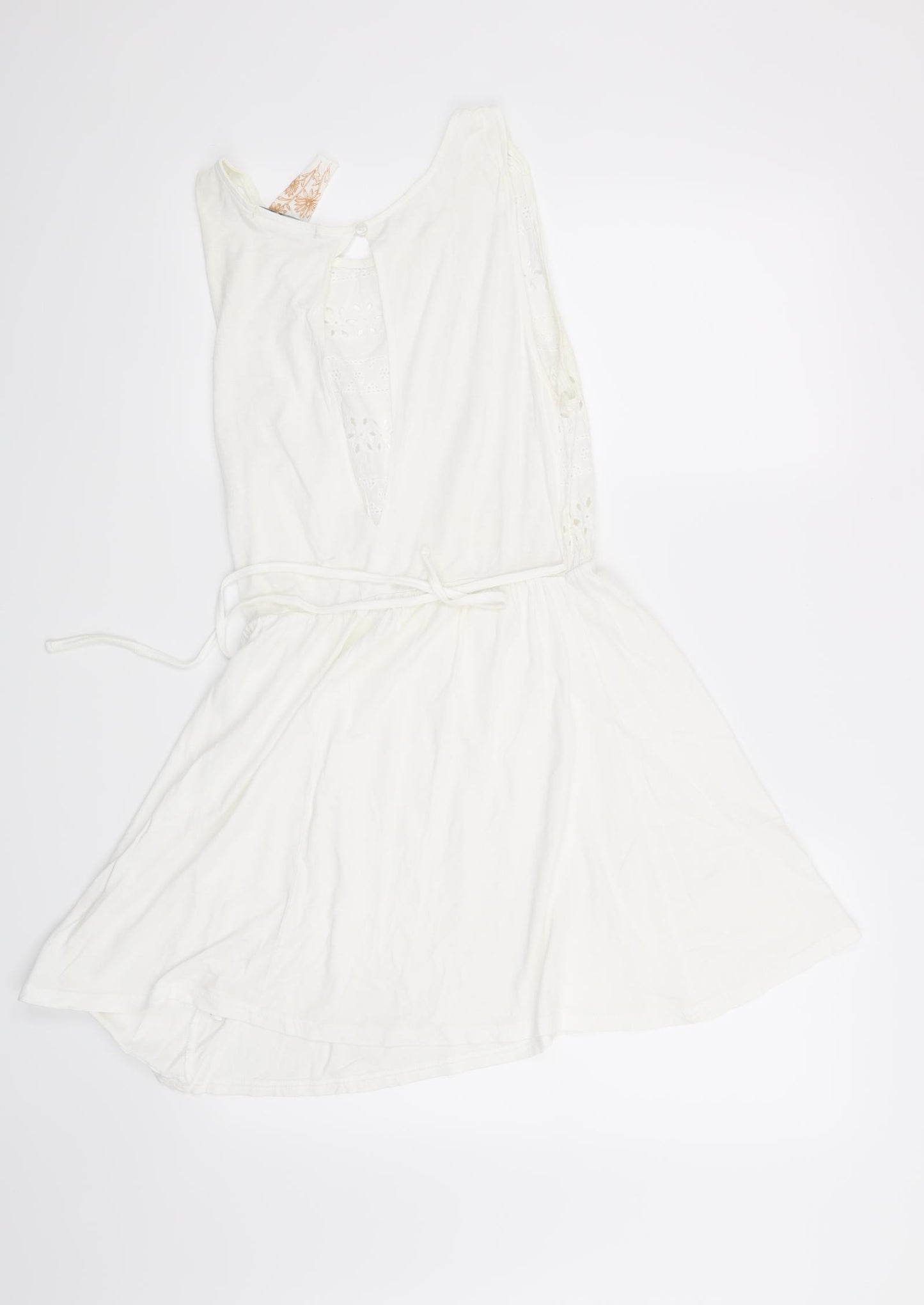 Atmosphere Womens White   T-Shirt Dress  Size 12