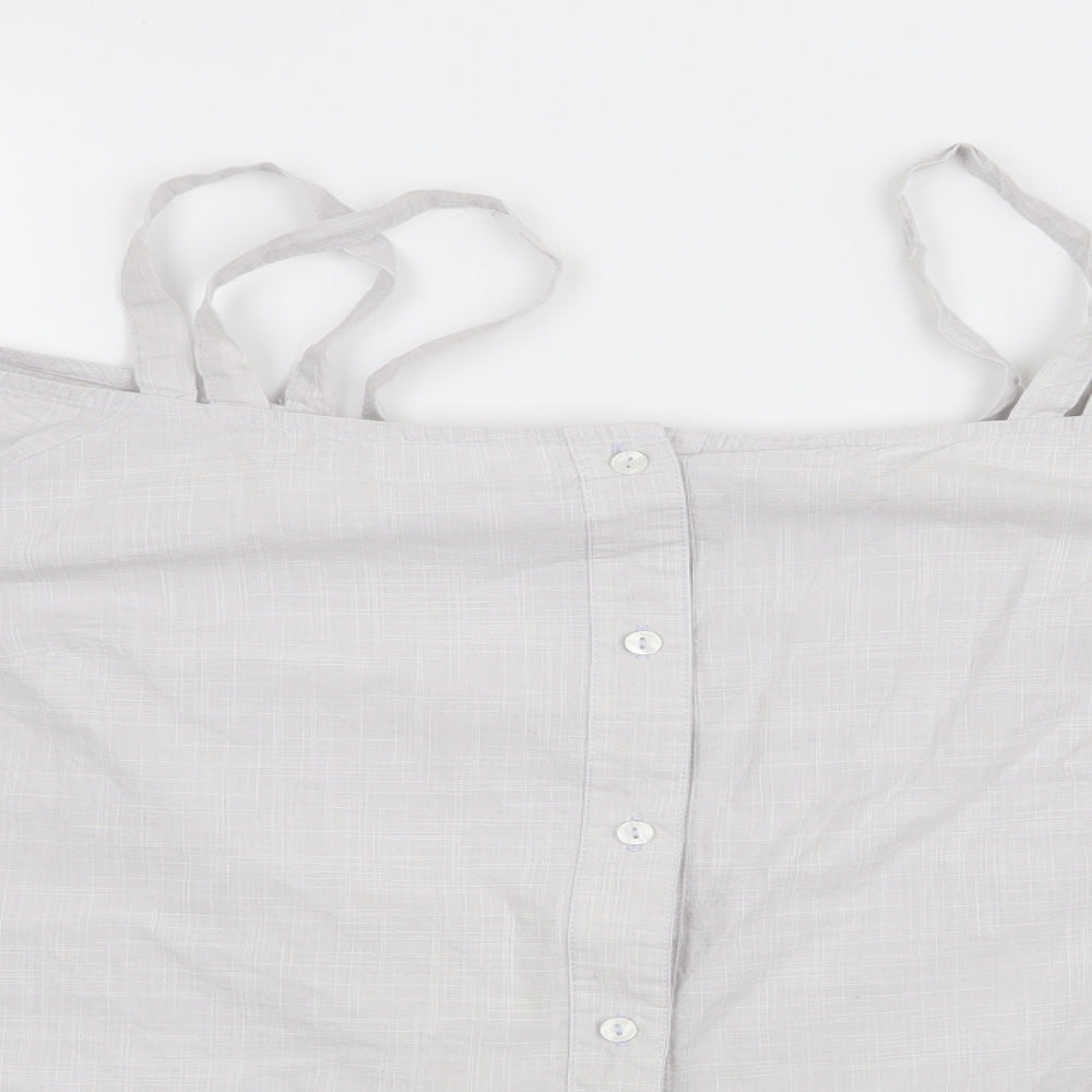 Simply Be Womens Grey   Basic Blouse Size 18