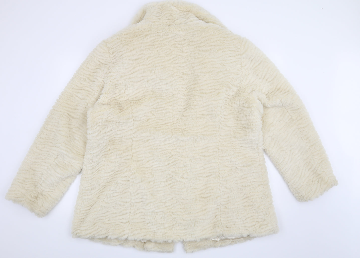 BHS Womens Beige   Overcoat Coat Size XL