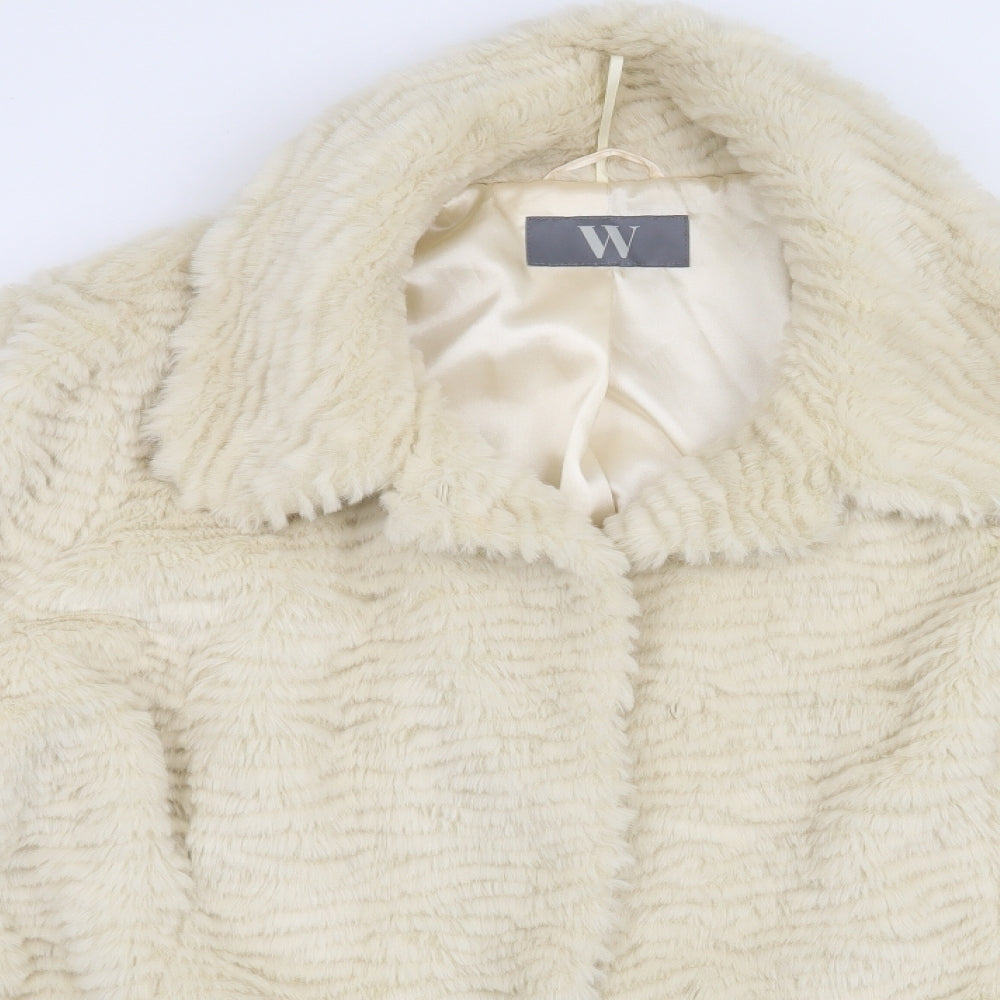 BHS Womens Beige   Overcoat Coat Size XL