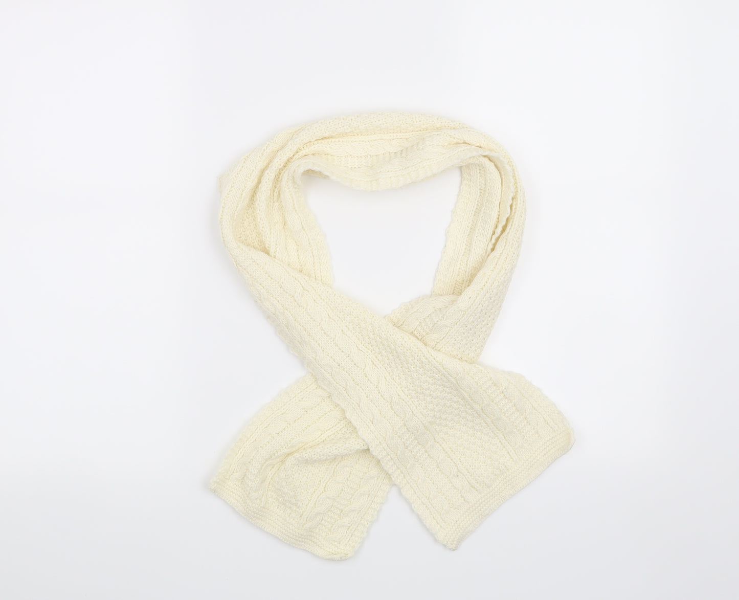 Preworn Womens Beige    Scarf