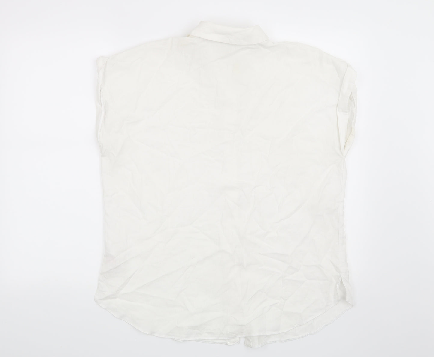 F&F Womens White   Basic Blouse Size 14