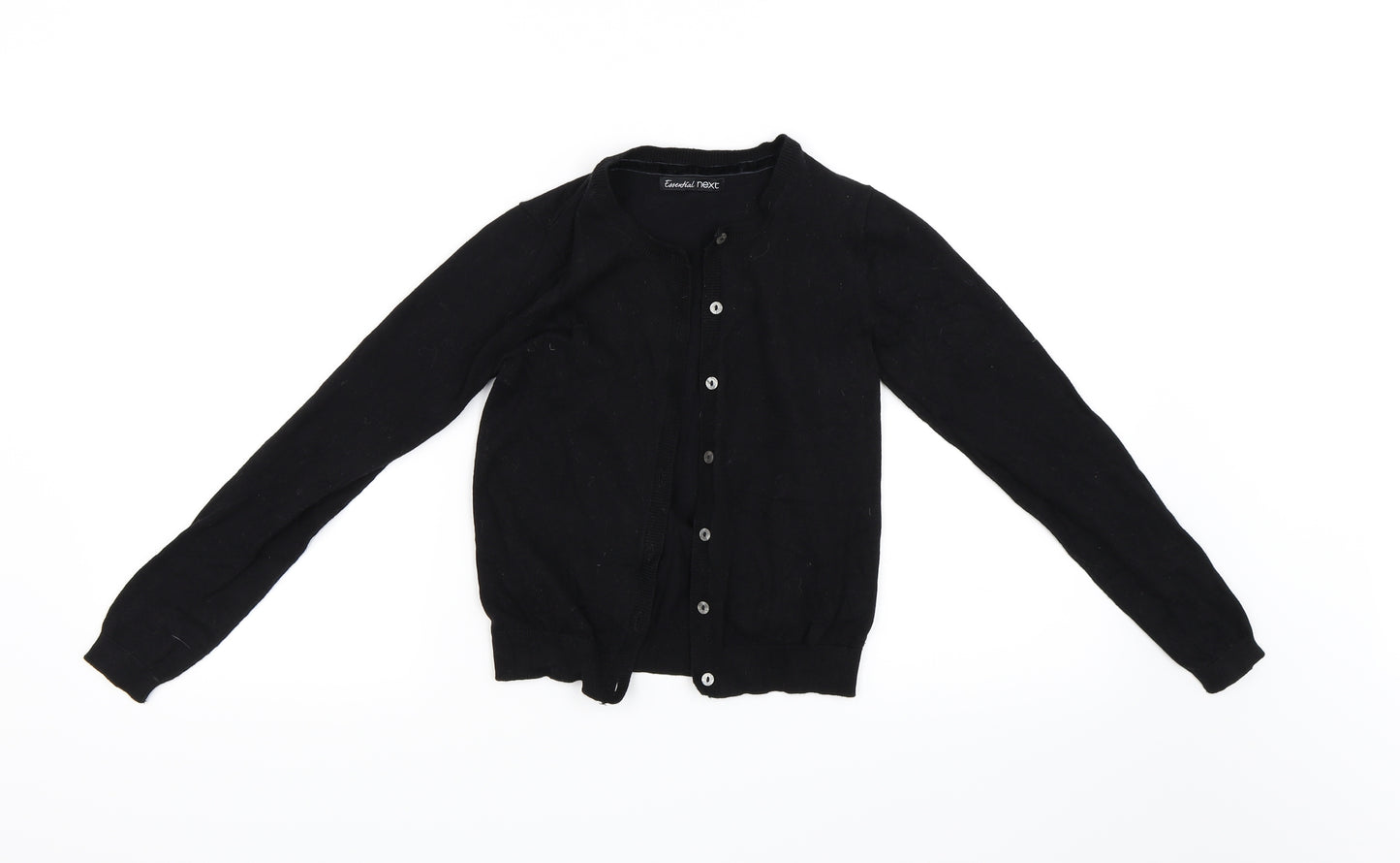 NEXT Girls Black   Cardigan Jumper Size 10 Years