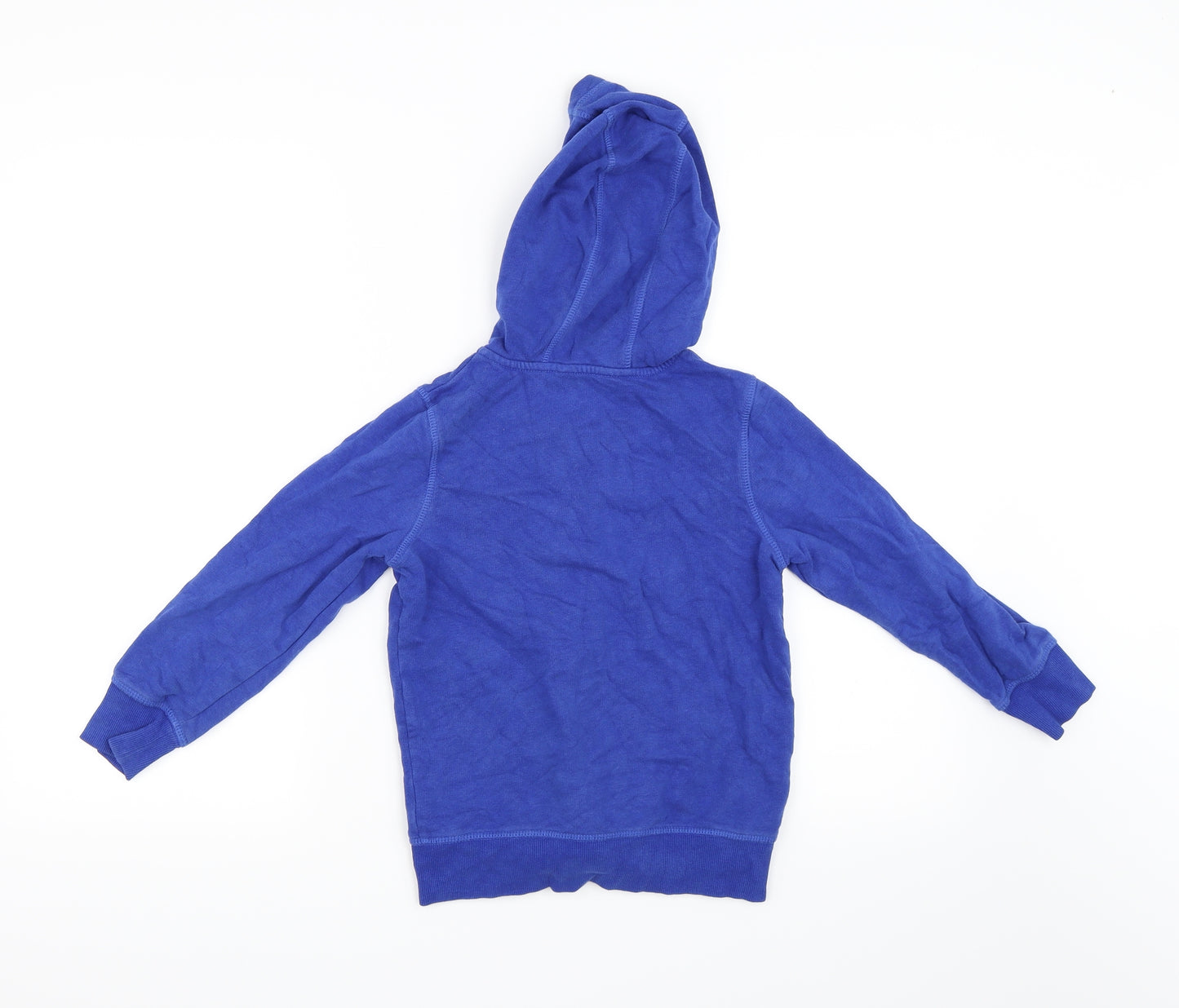 George Boys Blue   Full Zip Hoodie Size 6-7 Years