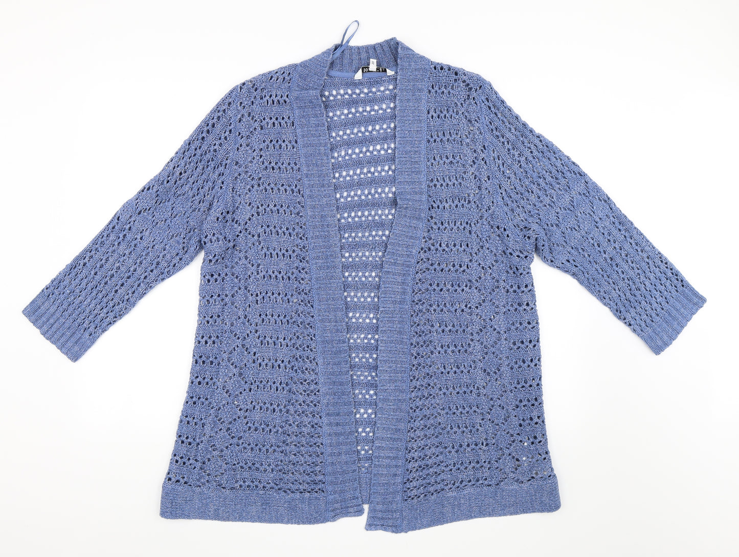 Debenhams Womens Blue   Cardigan Jumper Size 20