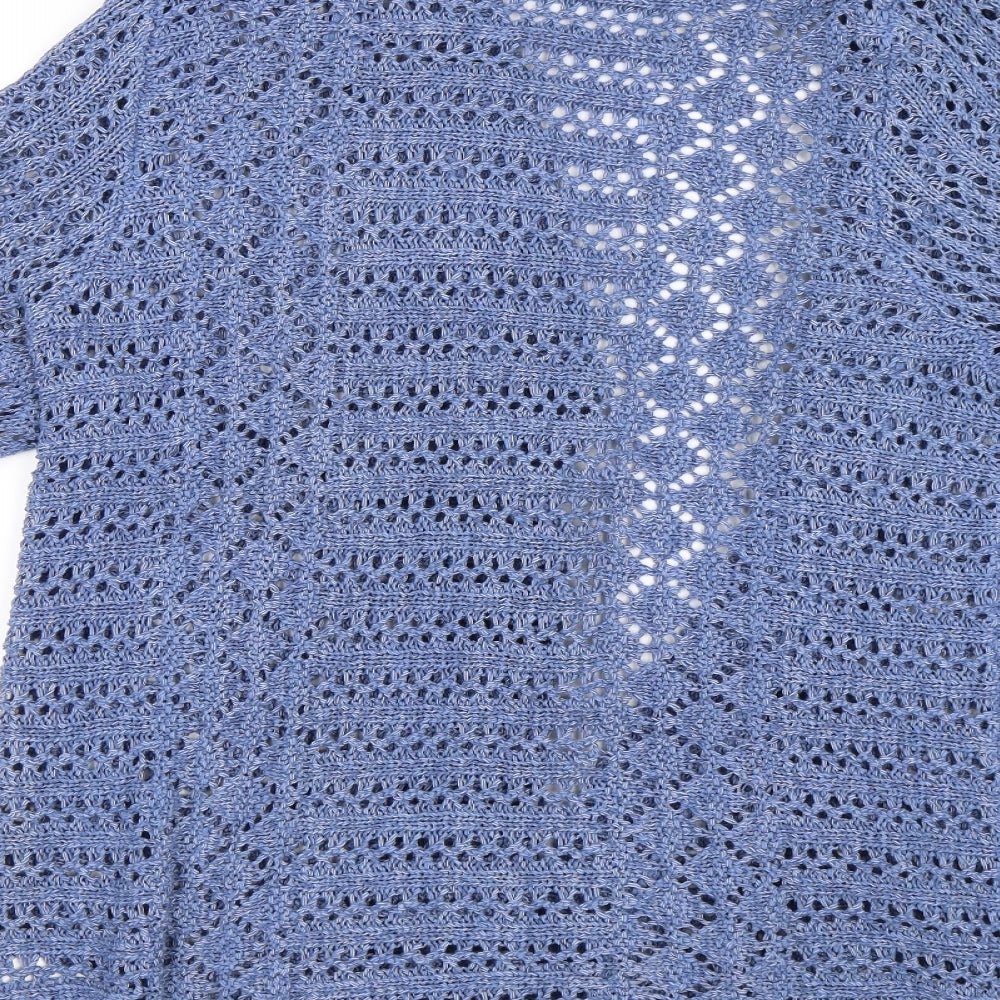 Debenhams Womens Blue   Cardigan Jumper Size 20
