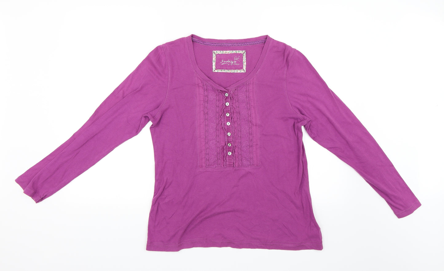 Marks and Spencer Womens Purple   Basic T-Shirt Size 14