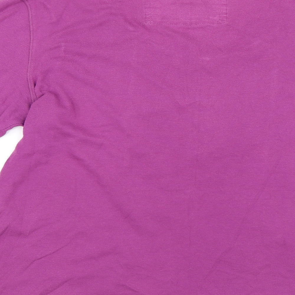 Marks and Spencer Womens Purple   Basic T-Shirt Size 14