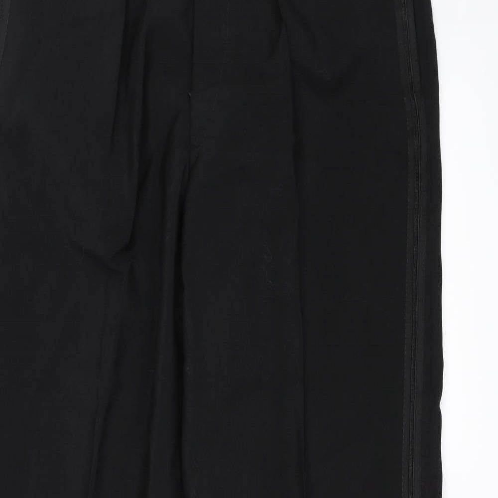 Preworn Mens Black   Trousers  Size 32 in L31 in