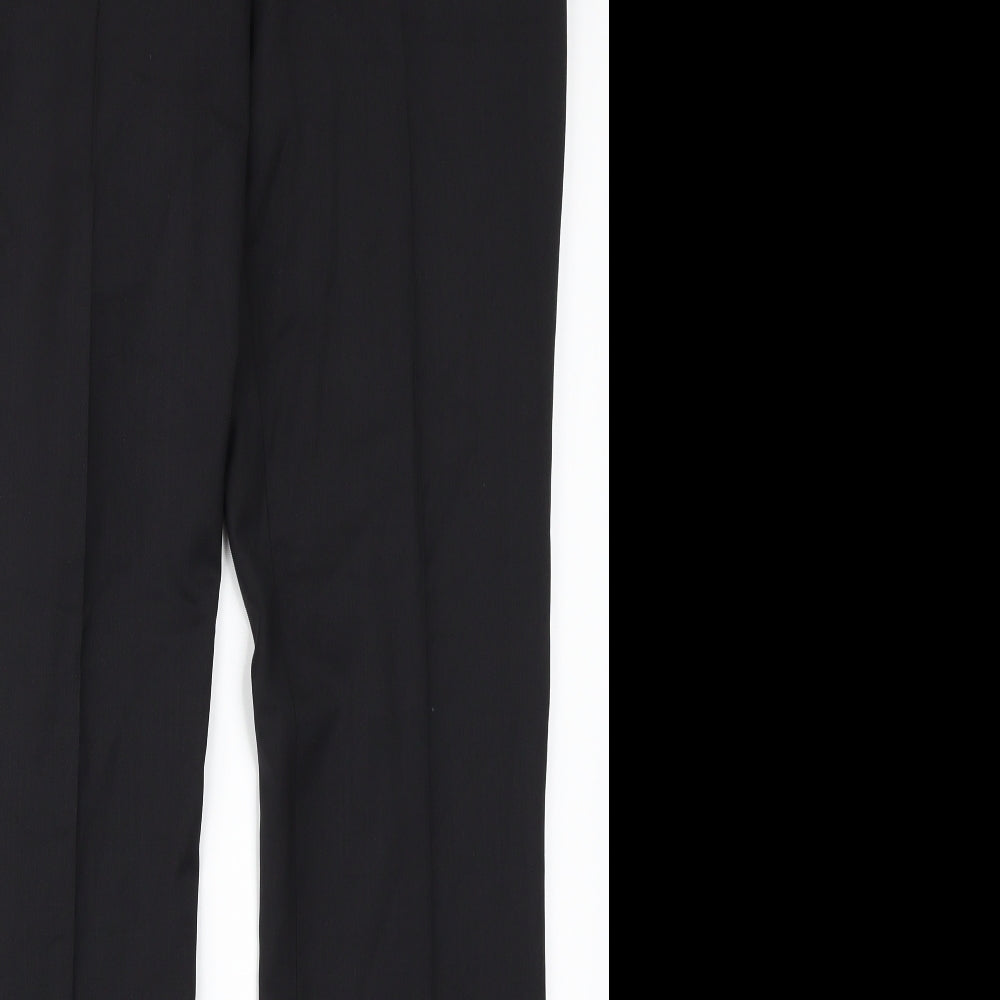 Marks and Spencer Womens Black   Trousers  Size 10 L30 in