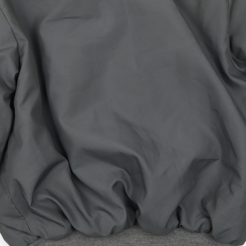 Preworn Mens Grey   Bomber Jacket Coat Size XL