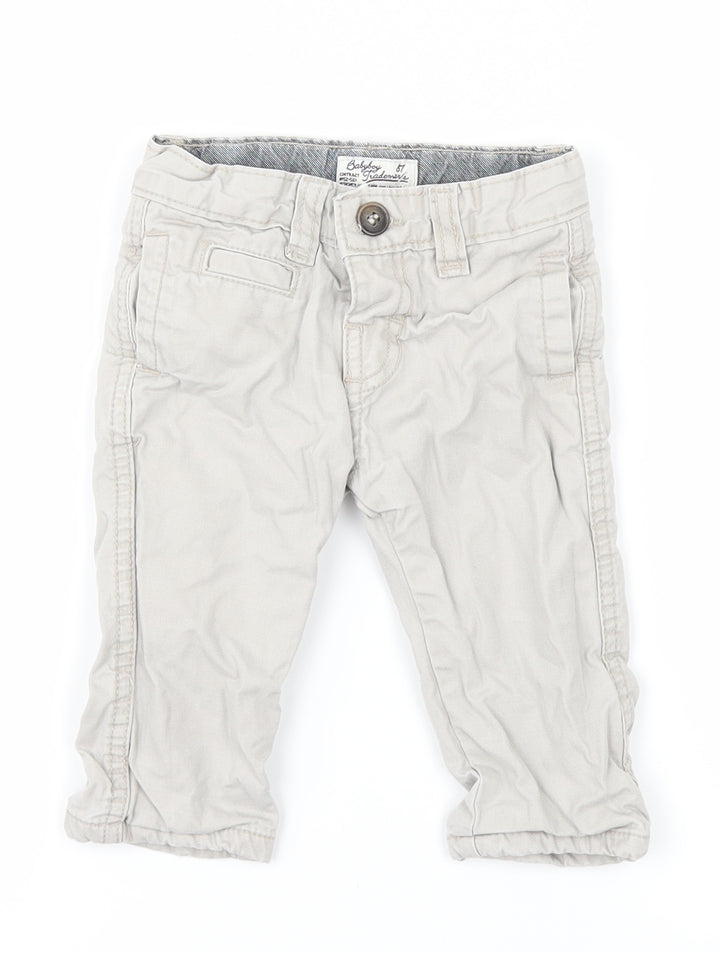 Zara Boys Green Jeans Size 3-6 Months