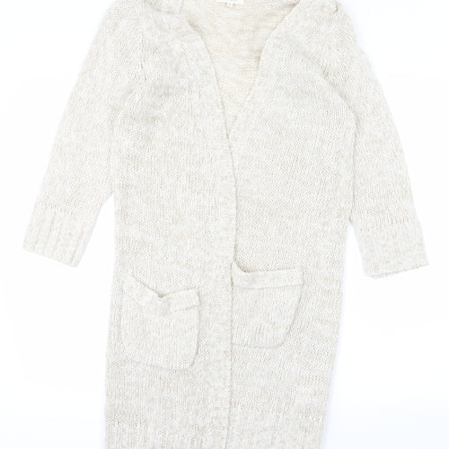 Knitwear Womens White   Cardigan Jumper Size S