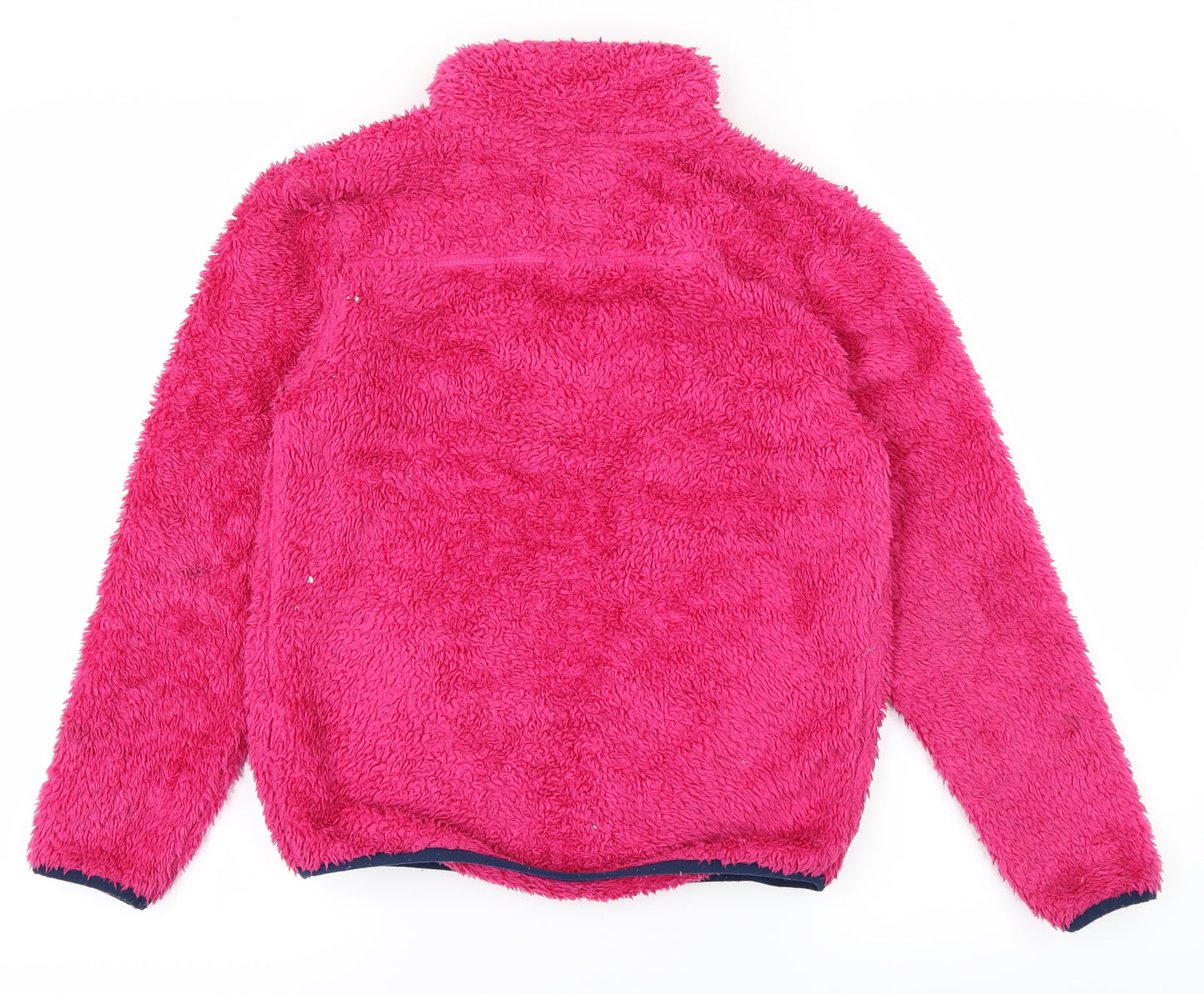 HARRYHALL Girls Pink   Full Zip Jumper Size 9-10 Years