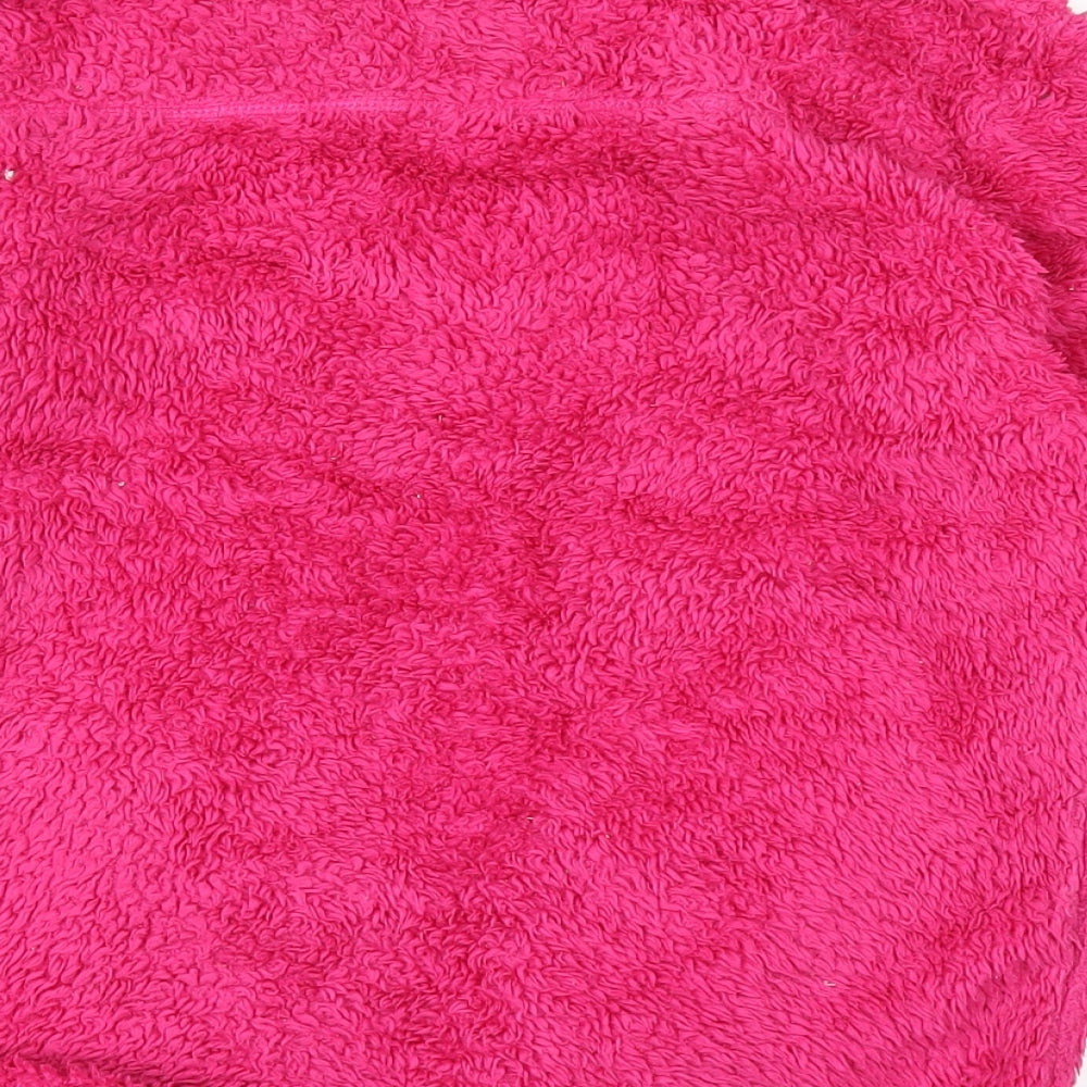 HARRYHALL Girls Pink   Full Zip Jumper Size 9-10 Years