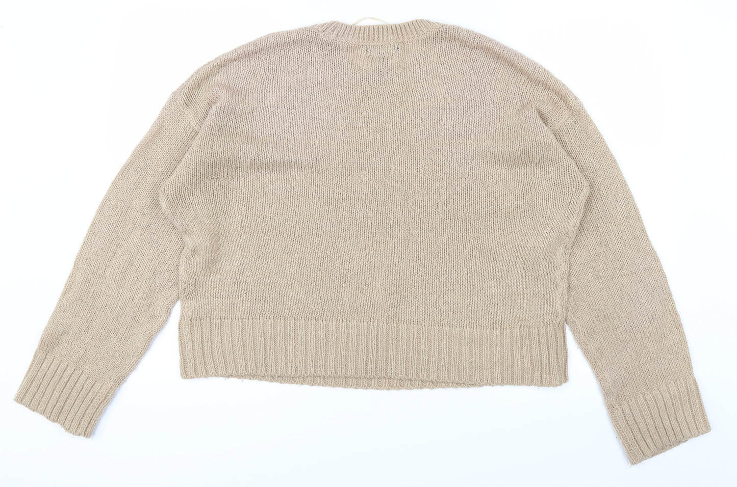 New Look Womens Brown   Pullover Jumper Size M