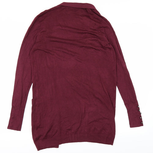 Primark Womens Purple   Cardigan Jumper Size 8