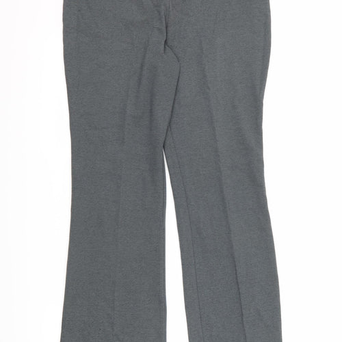 Marks and Spencer Womens Grey   Trousers  Size 12 L28 in