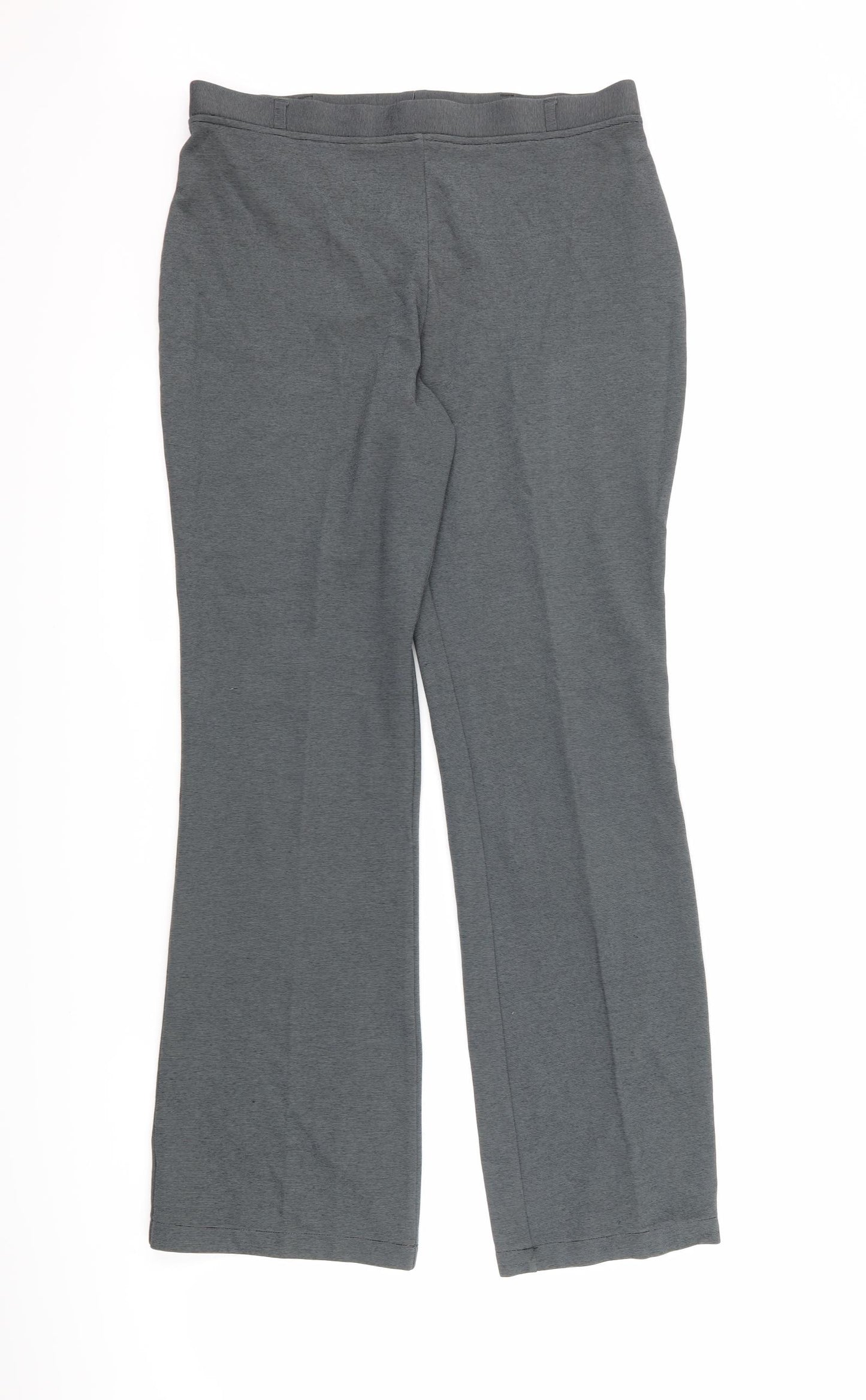 Marks and Spencer Womens Grey   Trousers  Size 12 L28 in
