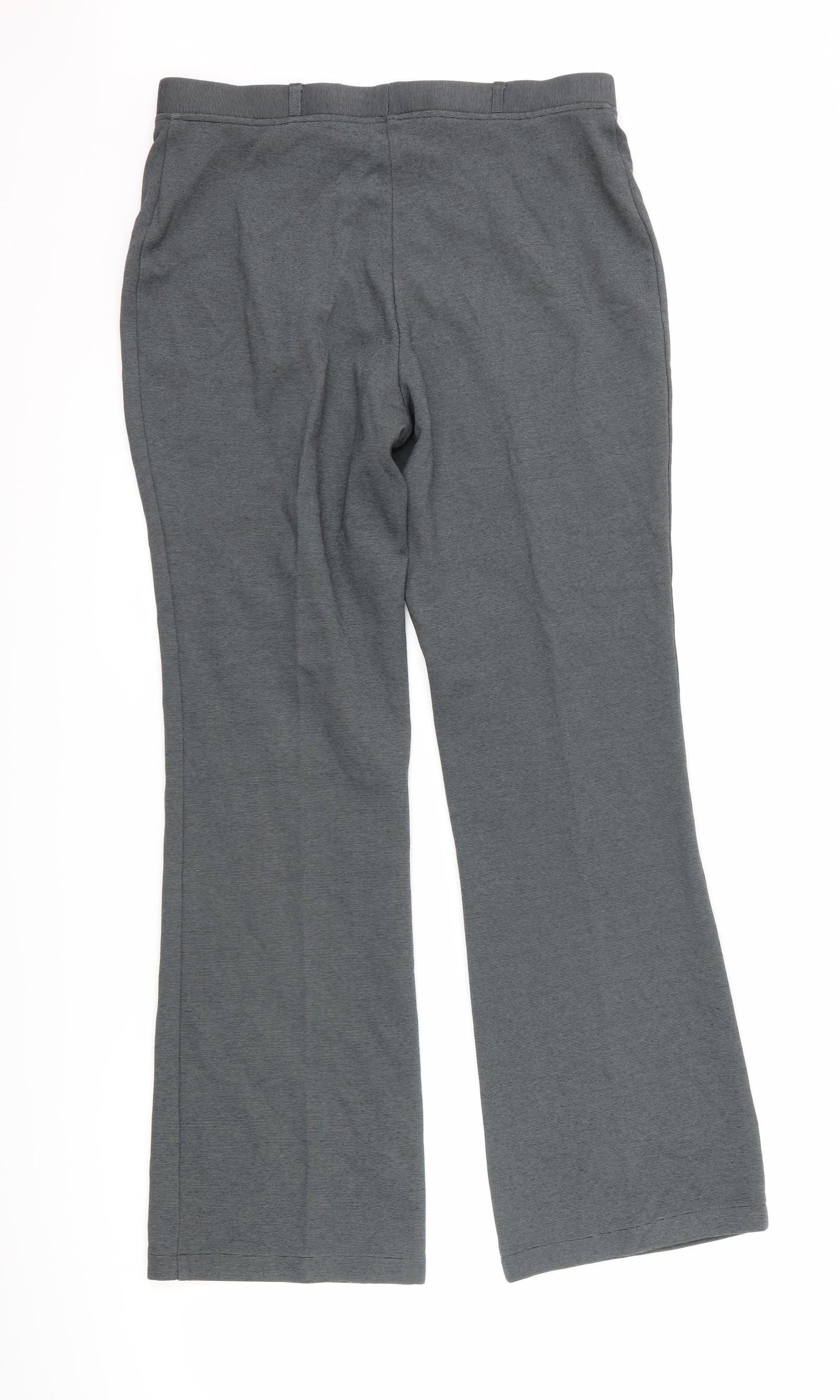 Marks and Spencer Womens Grey   Trousers  Size 12 L28 in