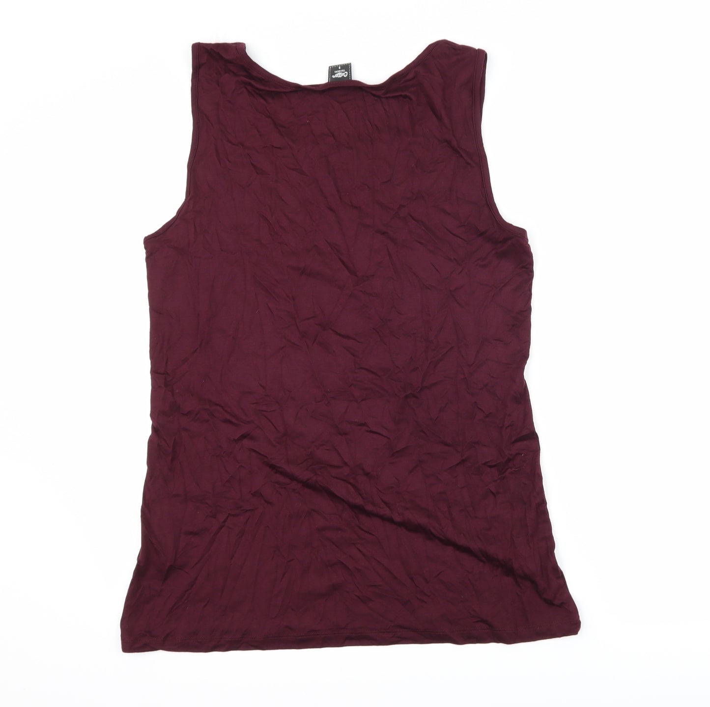 Cotton Traders Womens Purple   Basic Tank Size S