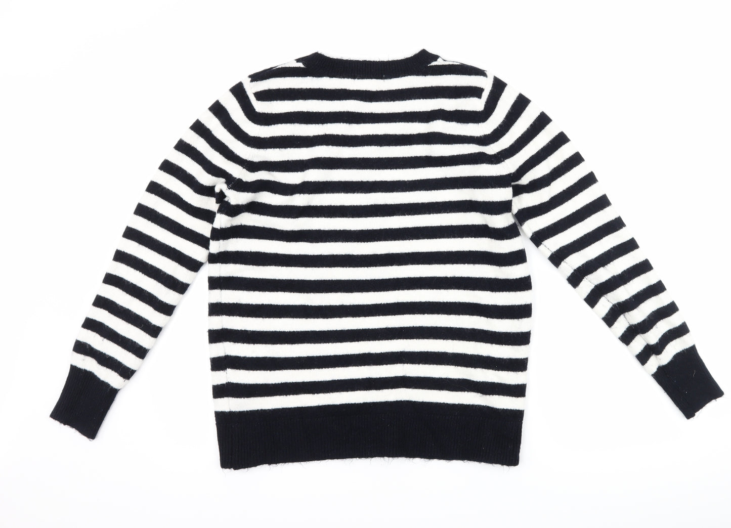 TU Womens Blue Striped  Pullover Jumper Size 12