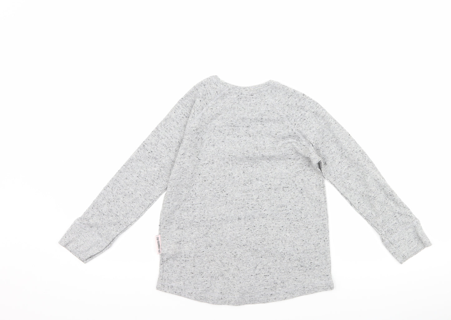 Primark Girls Grey   Basic T-Shirt Size 8-9 Years  - Disney Bambi
