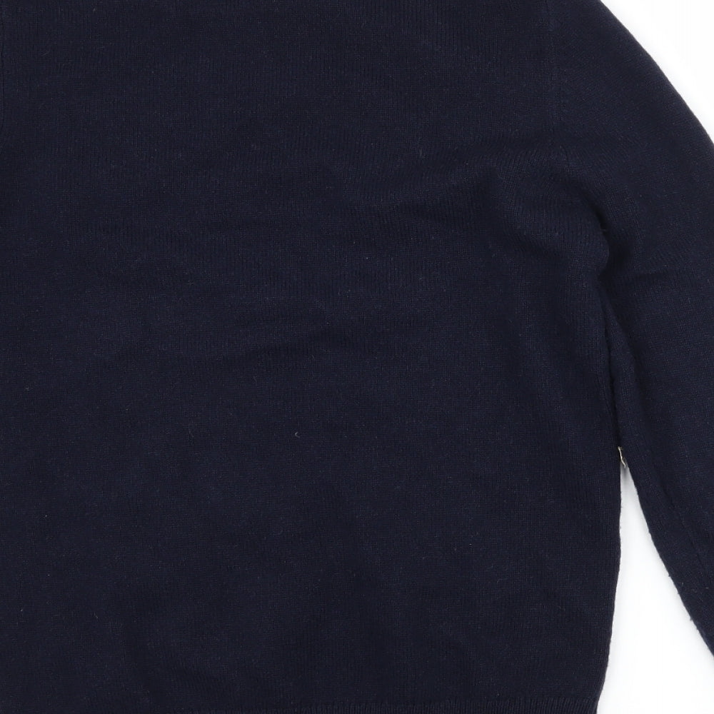 Lyle & Scott Mens Blue   Pullover Jumper Size S