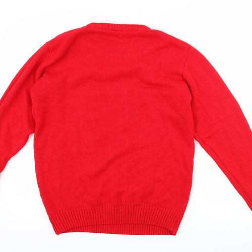 Cherie Womens Red   Pullover Jumper Size S  - olaf