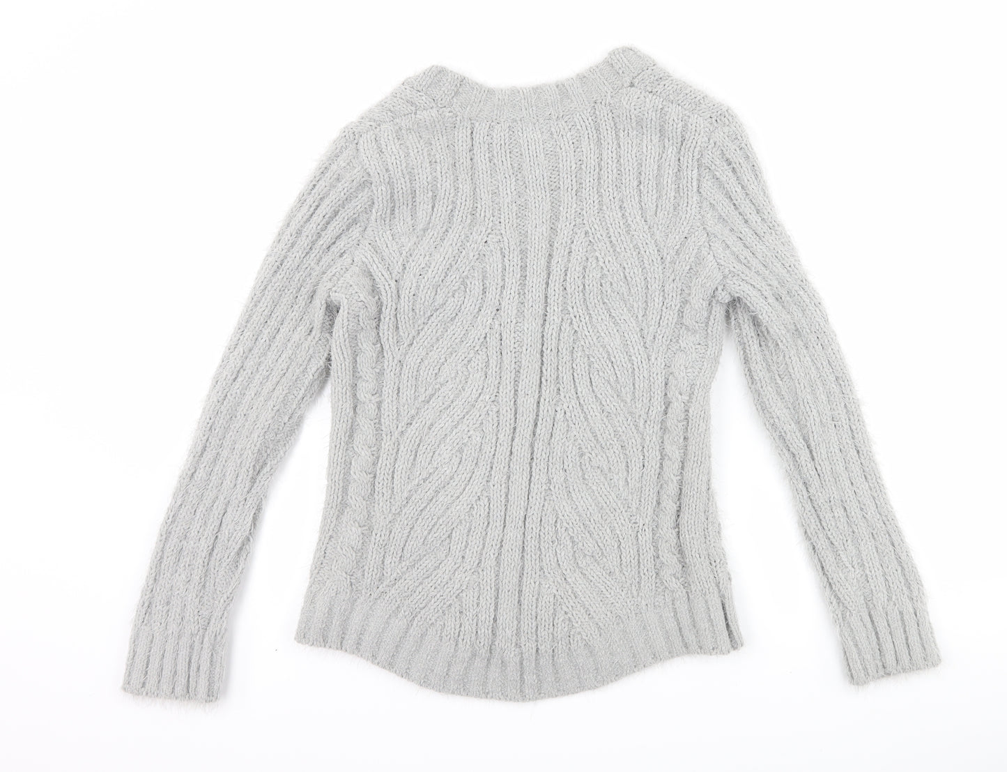Marks and Spencer Womens Grey   Cardigan Jumper Size S