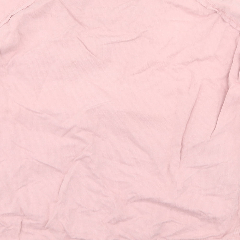 River Island Womens Pink   Pullover Sweatshirt Size 8  - graphic