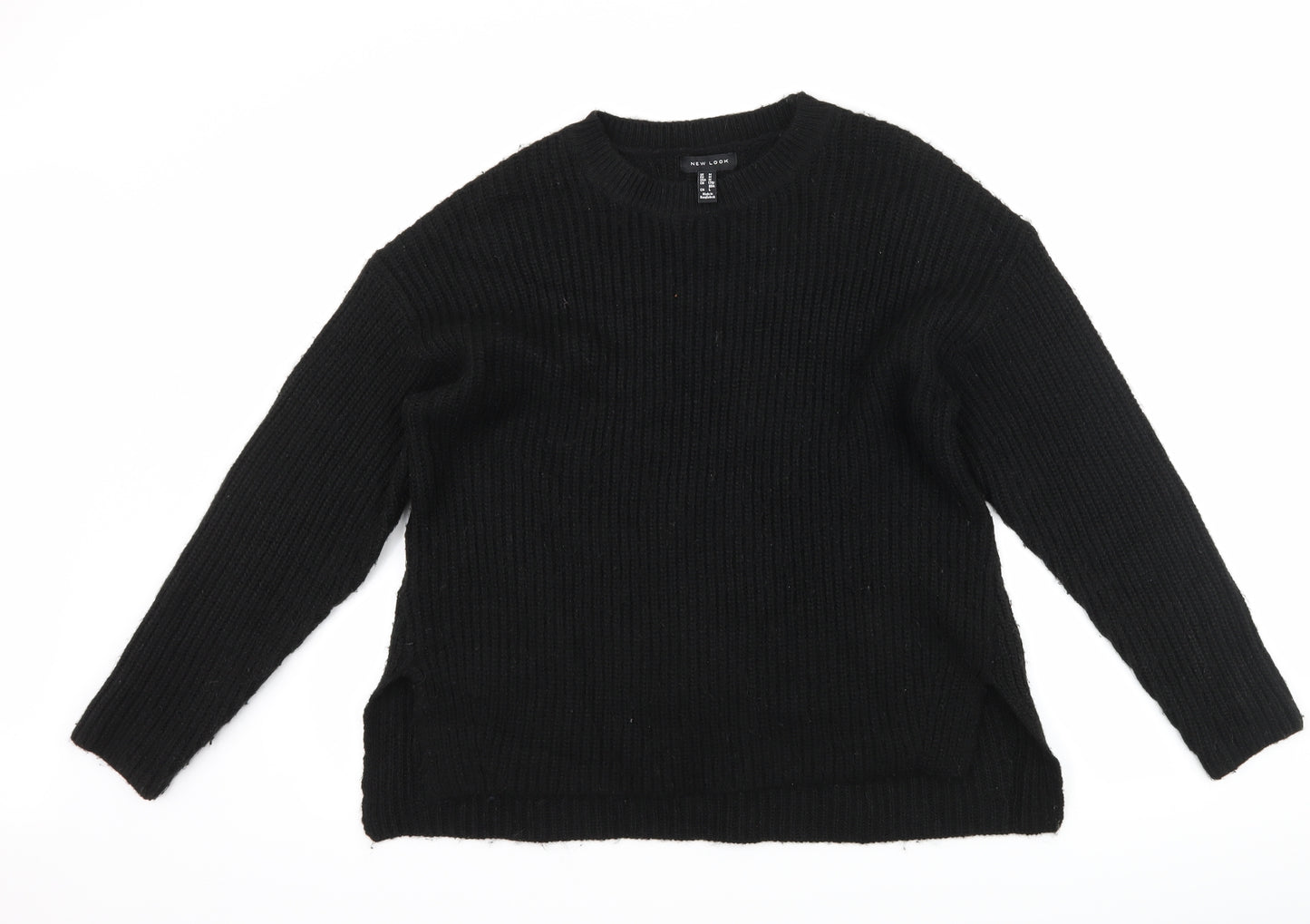 New Look Womens Black   Pullover Jumper Size M