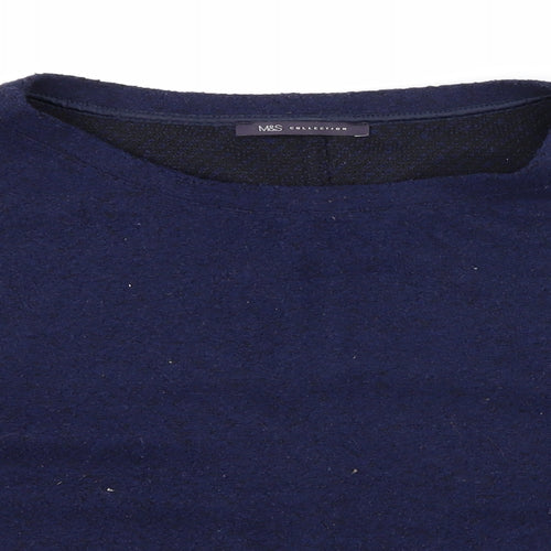 Marks and Spencer Womens Purple   Pullover Sweatshirt Size 18