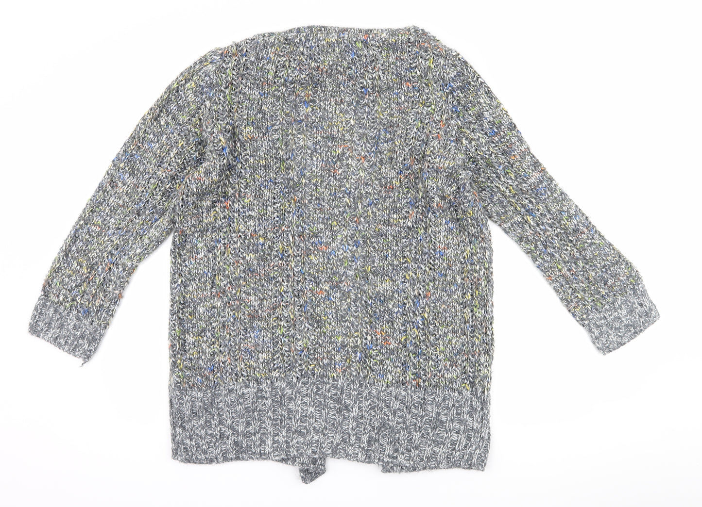 Per Una Womens Grey   Cardigan Jumper Size 14