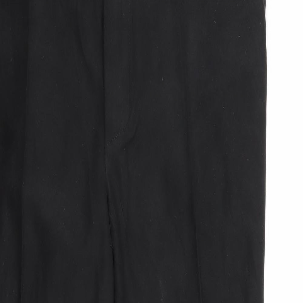 Preworn Womens Black   Trousers  Size 36 L24 in
