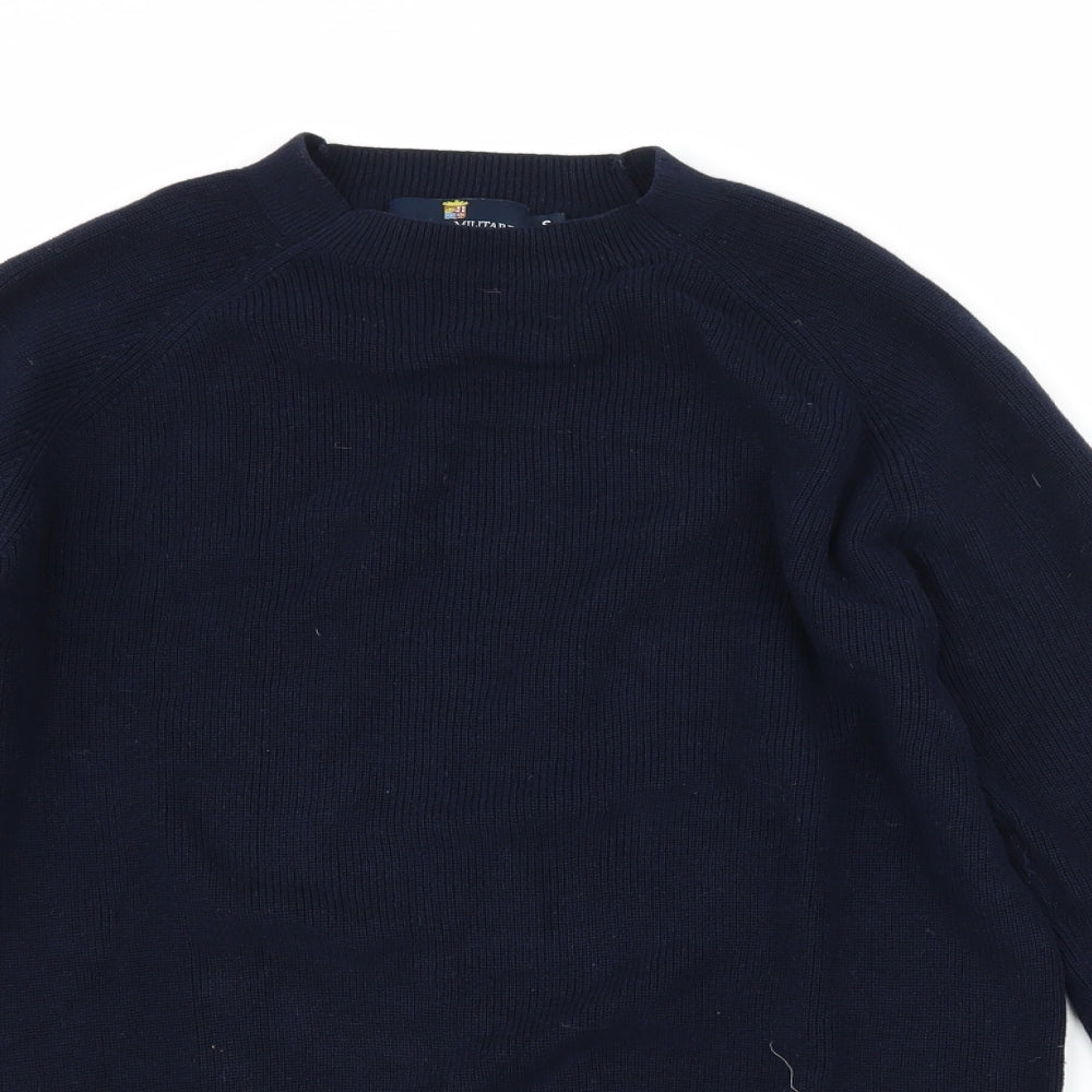 Marina Militare Mens Blue   Pullover Jumper Size S