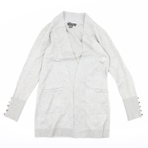 Primark Womens Grey   Cardigan Jumper Size XS