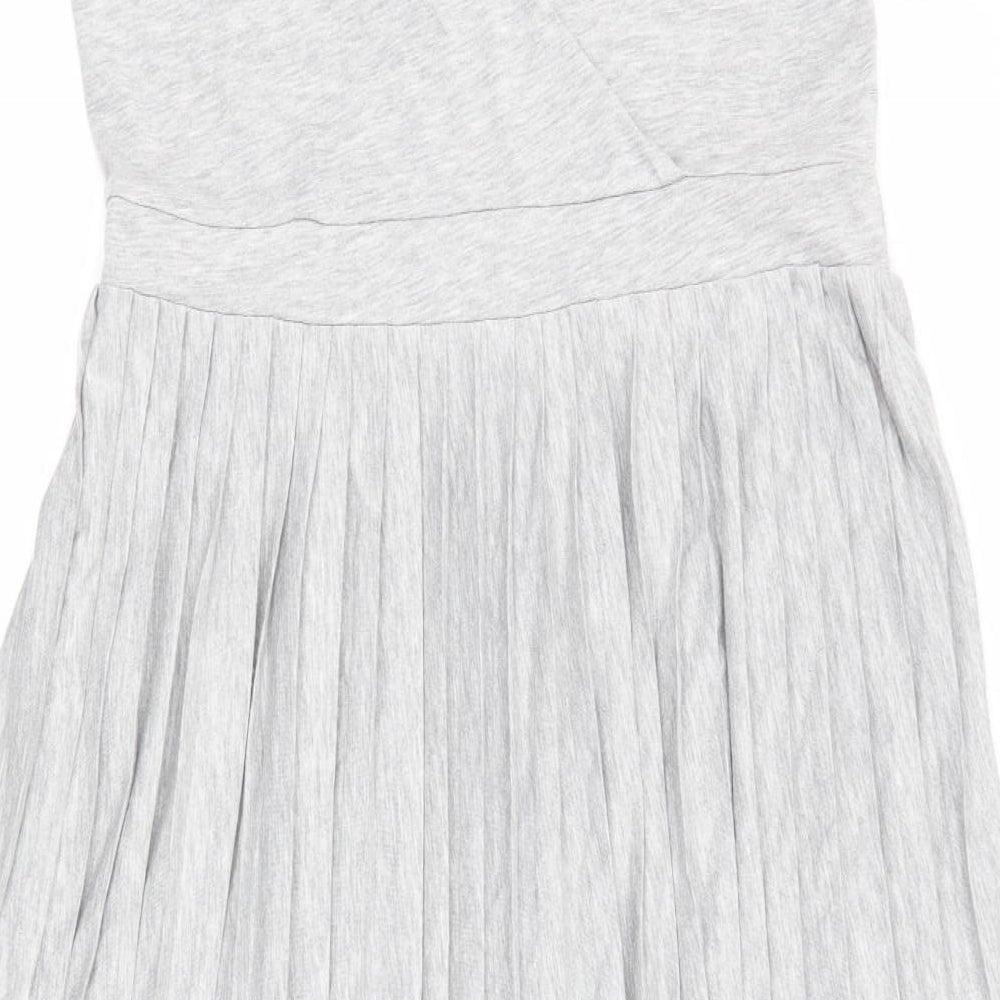 ASOS Womens Grey   T-Shirt Dress  Size 16