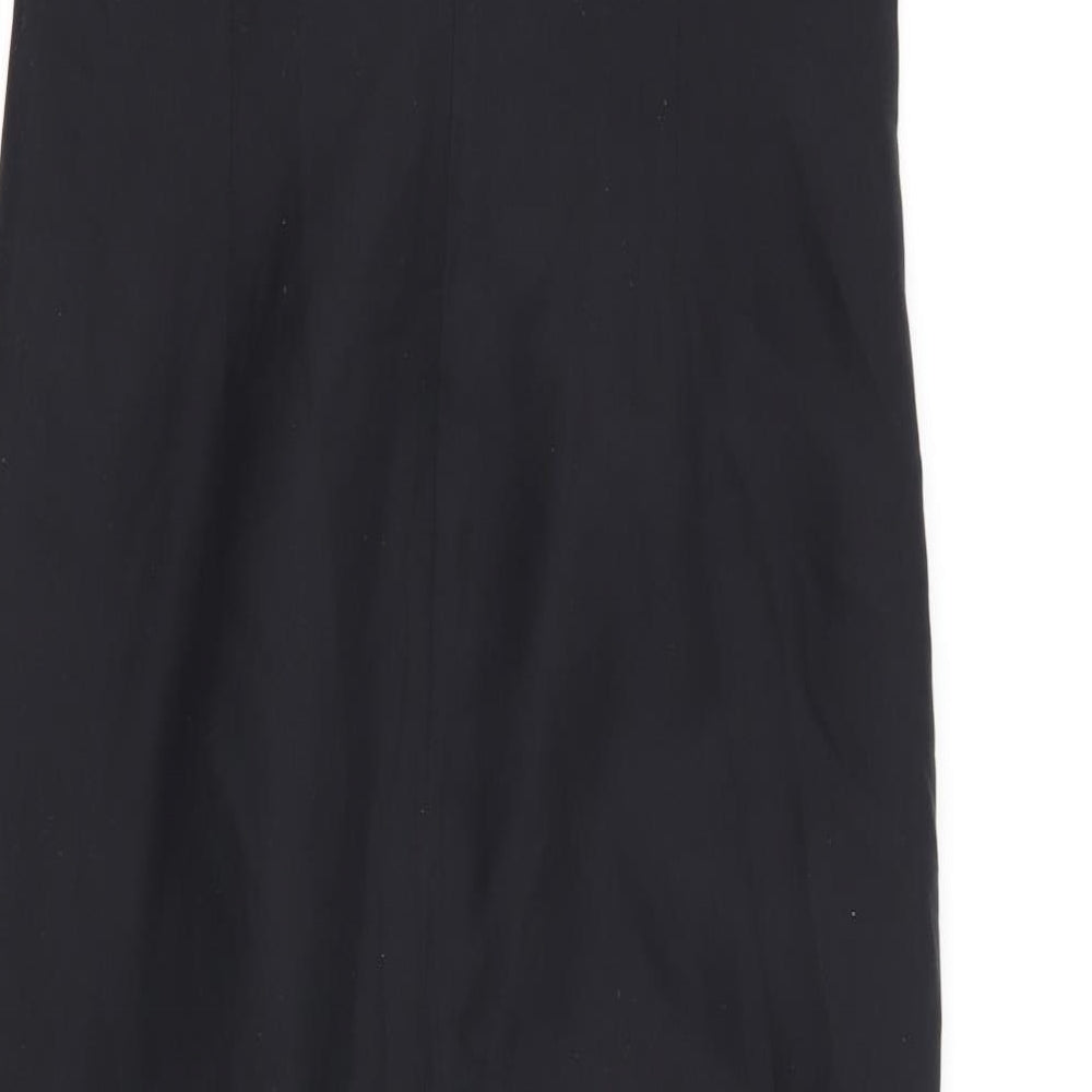 Country Casuals Womens Black Floral  Maxi  Size 12
