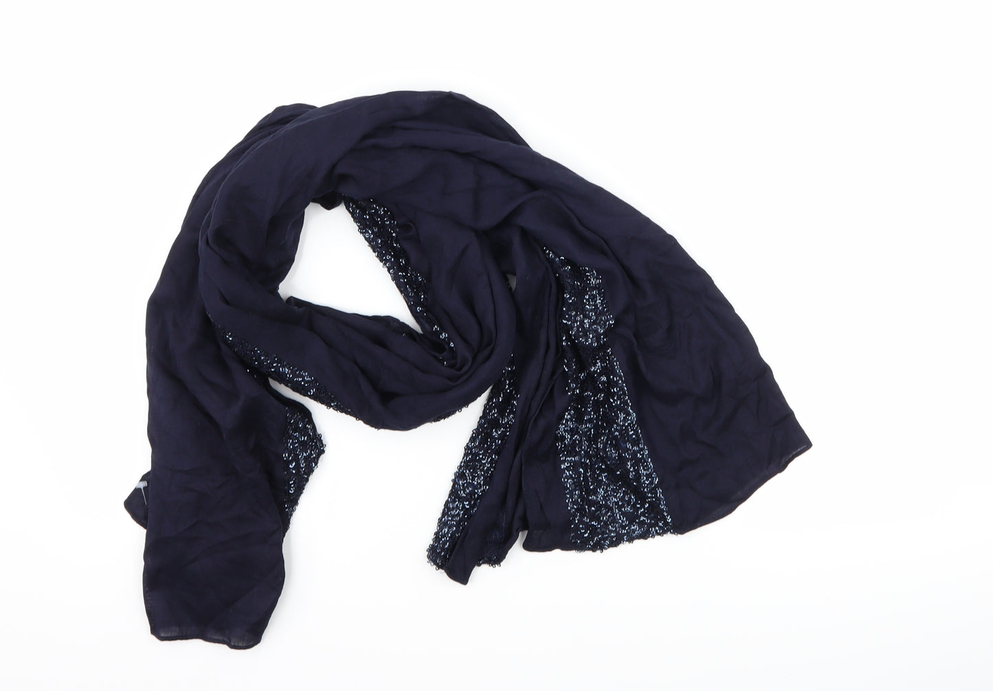 Preworn Womens Blue    Scarf