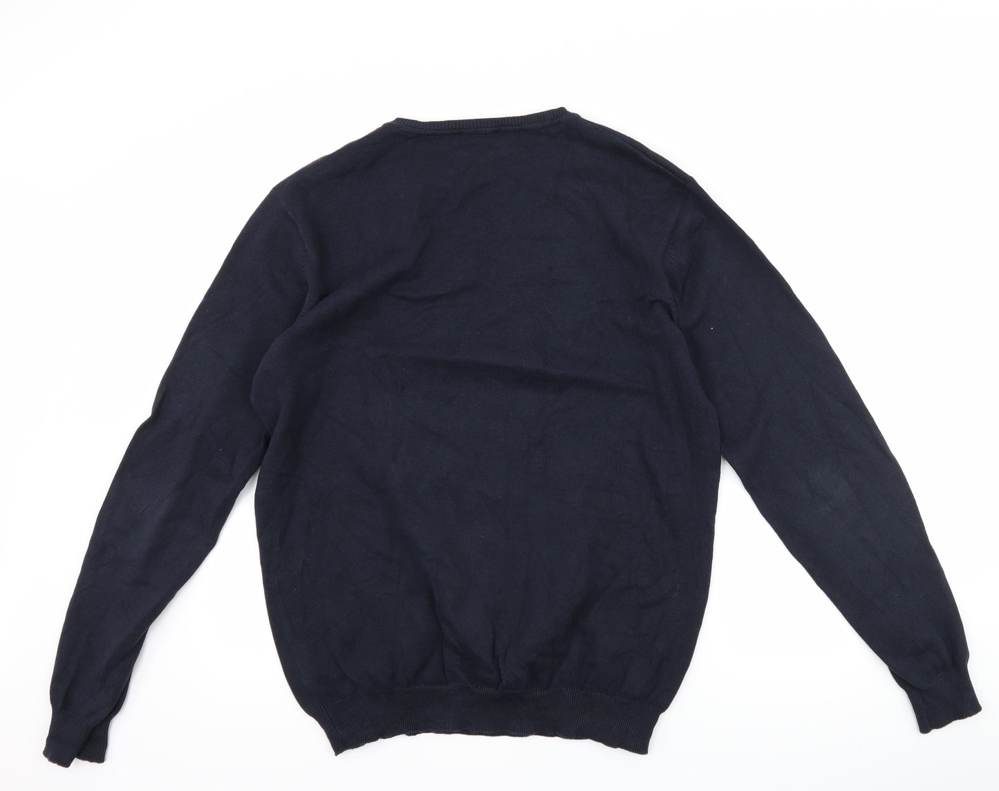 sandfield Mens Blue   Pullover Jumper Size L