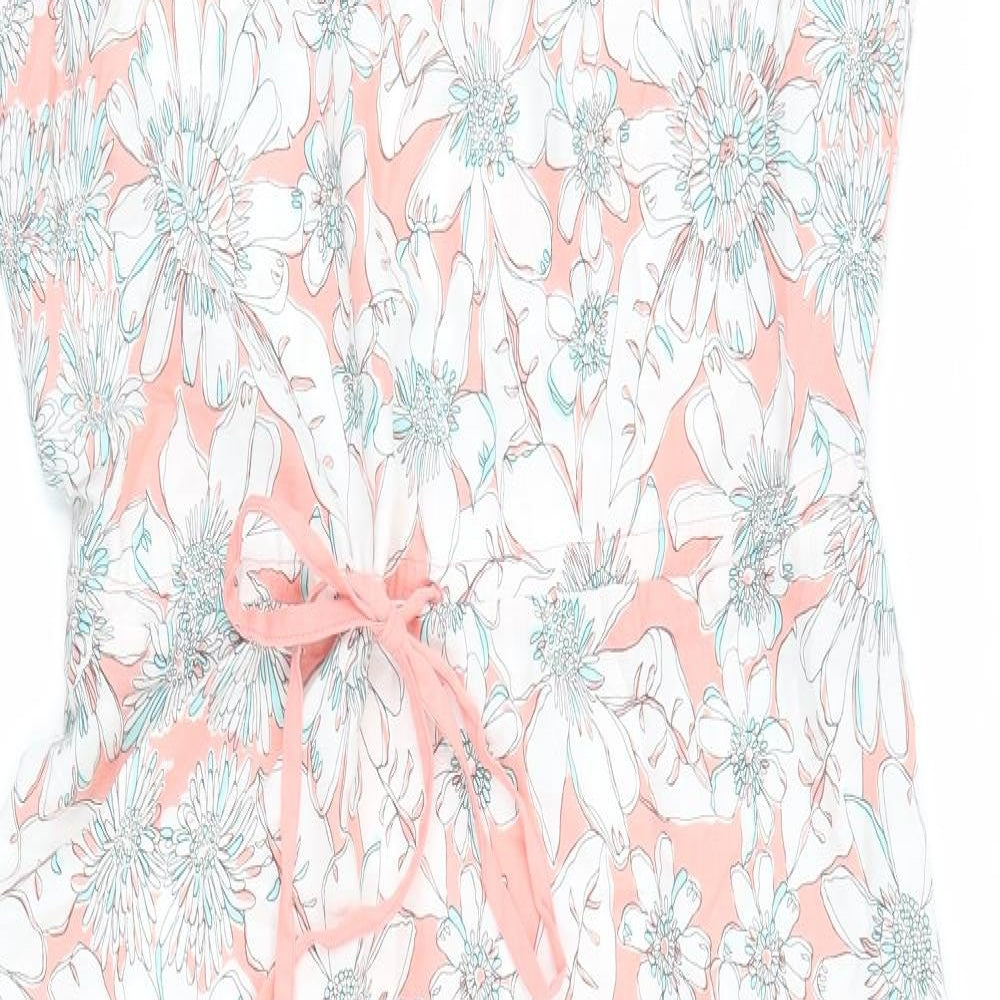Marks and Spencer Womens Pink Floral  Maxi  Size 12