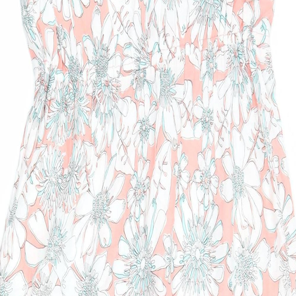 Marks and Spencer Womens Pink Floral  Maxi  Size 12