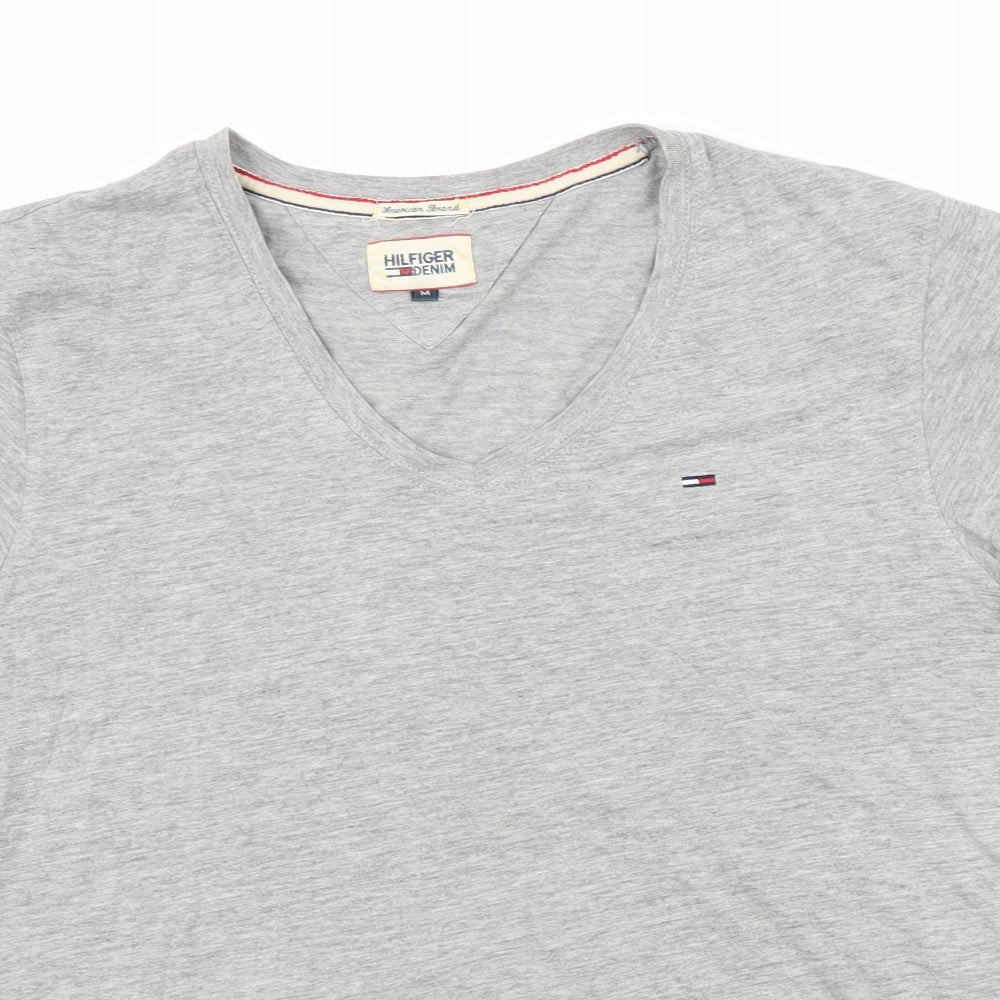Tommy Hilfiger Mens Grey    T-Shirt Size M