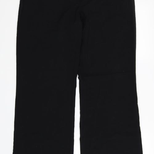 Marks and Spencer Womens Black   Trousers  Size 12 L30 in