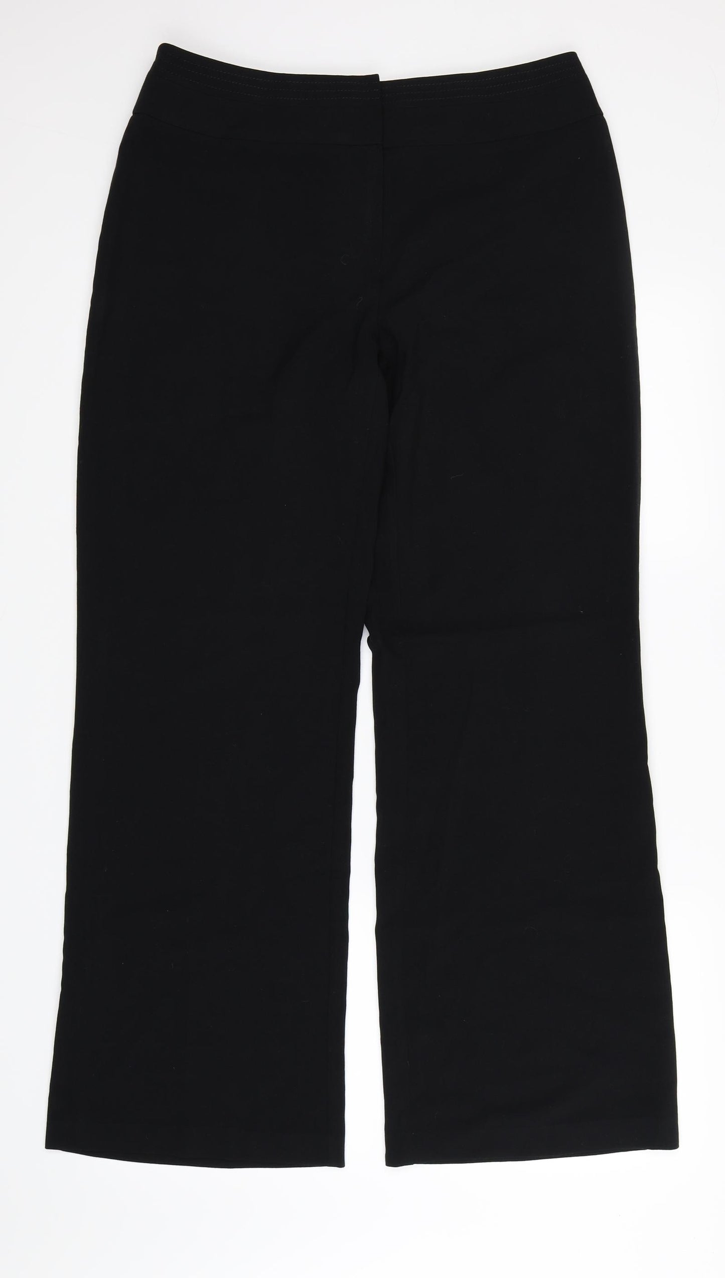 Marks and Spencer Womens Black   Trousers  Size 12 L30 in