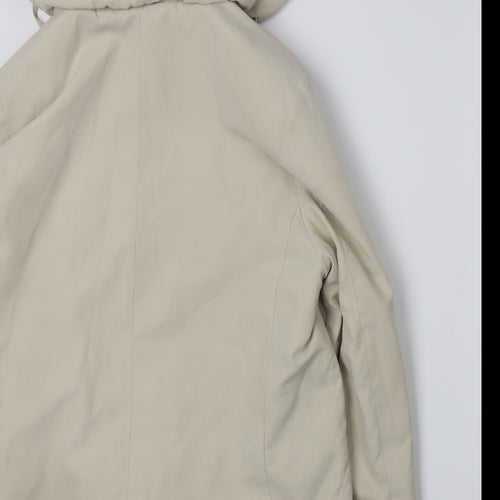 EWM Womens Beige   Jacket Cape Size 12