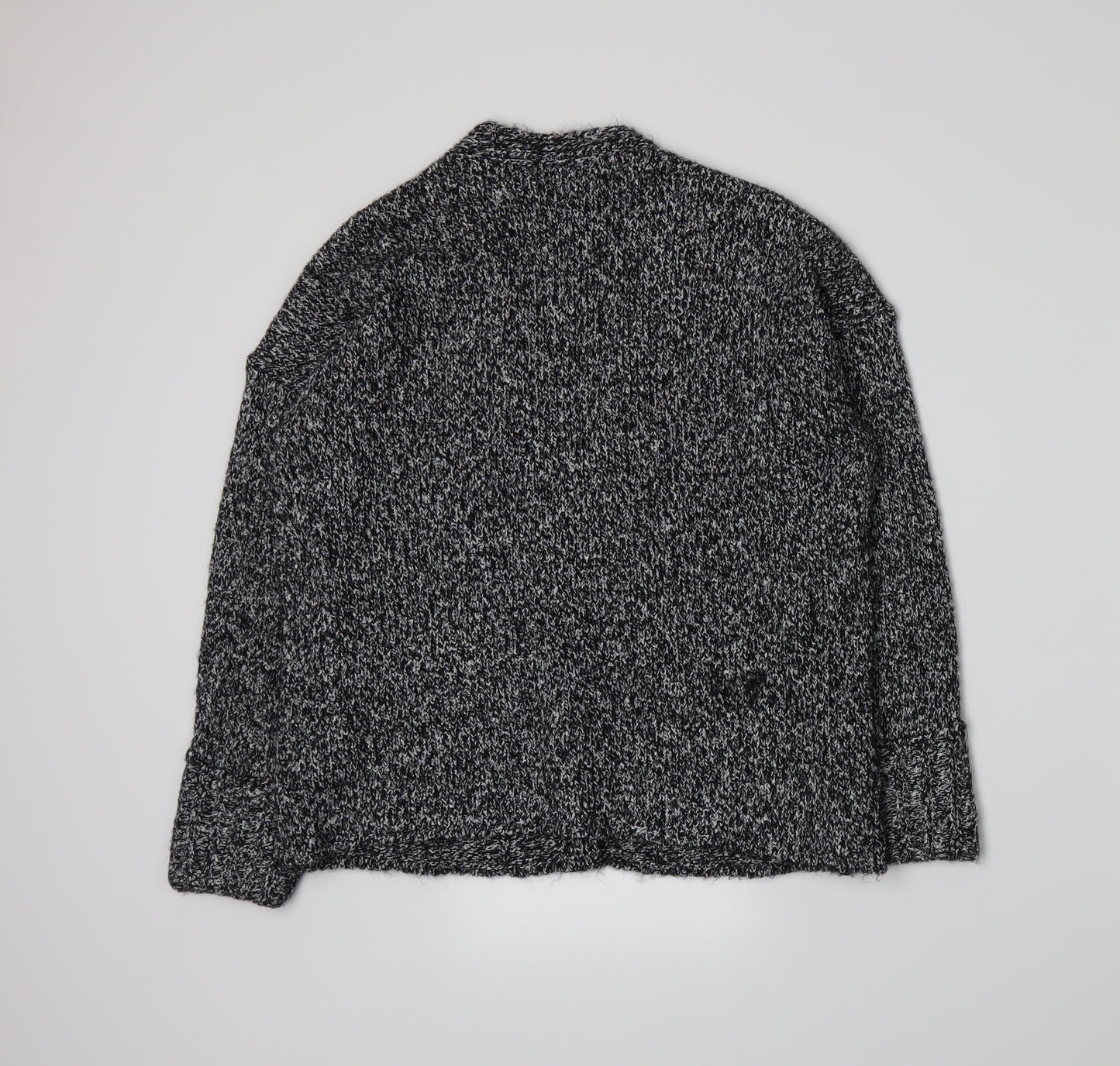 Marks and Spencer Womens Grey  Knit Cardigan Jumper Size M
